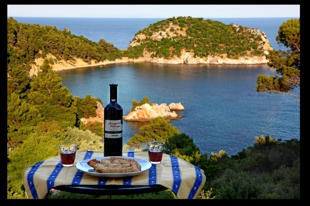 Mando Beachfront Stafylos Zimmer foto